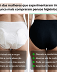 Cueca Absorvente Conforto Extra - Conjunto