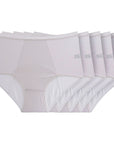 Cueca Absorvente Cintura Alta - Conjunto de 5