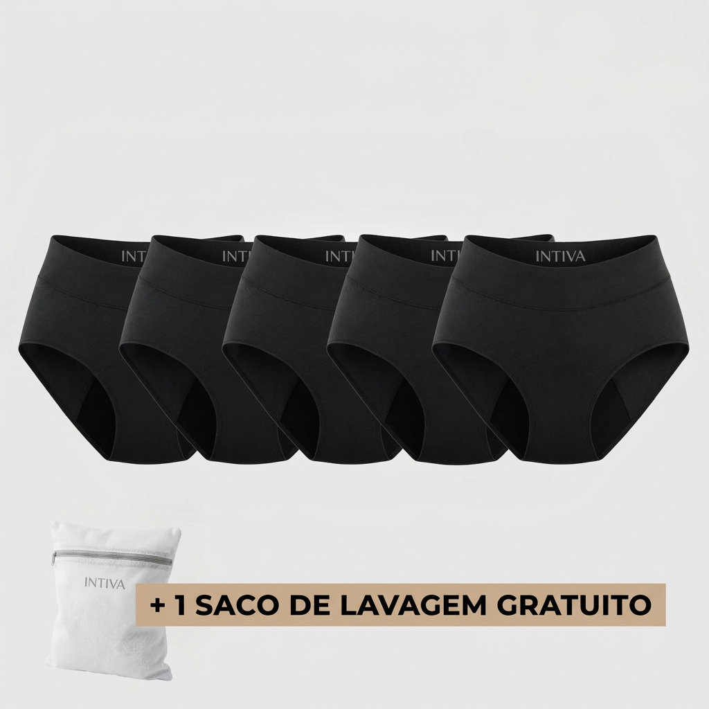 Cueca Absorvente Conforto Extra - Conjunto