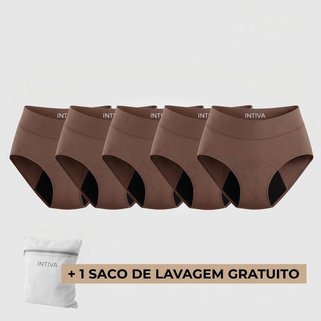 Cueca Absorvente Conforto Extra - Conjunto