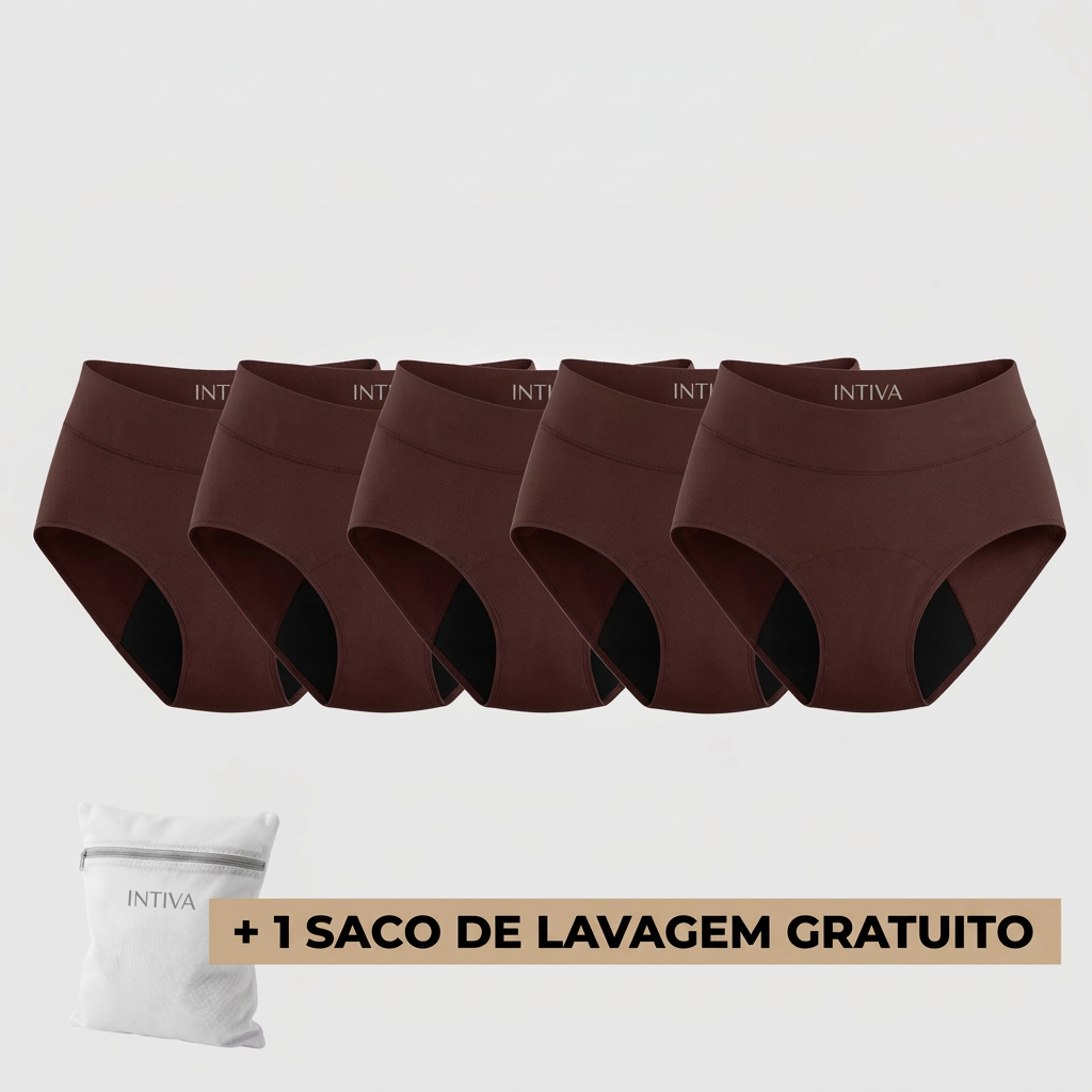 Cueca Absorvente Conforto Extra - Conjunto