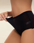 Cueca Absorvente Cintura Alta - Conjunto de 5