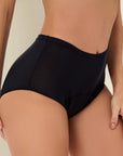 Cueca Absorvente Cintura Alta - Conjunto de 5
