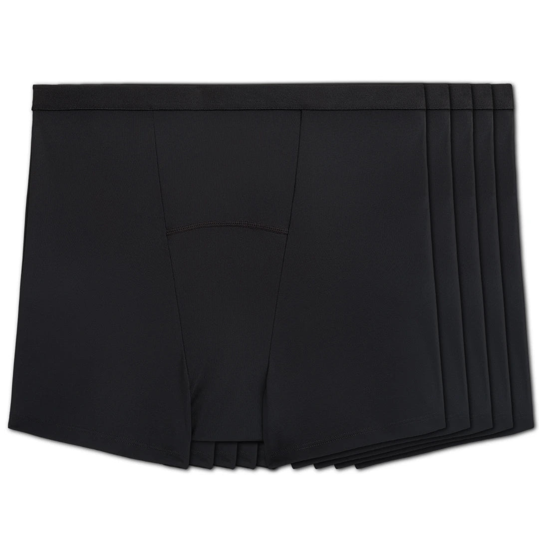 Cueca Absorvente Corte Boxer - Conjunto de 5